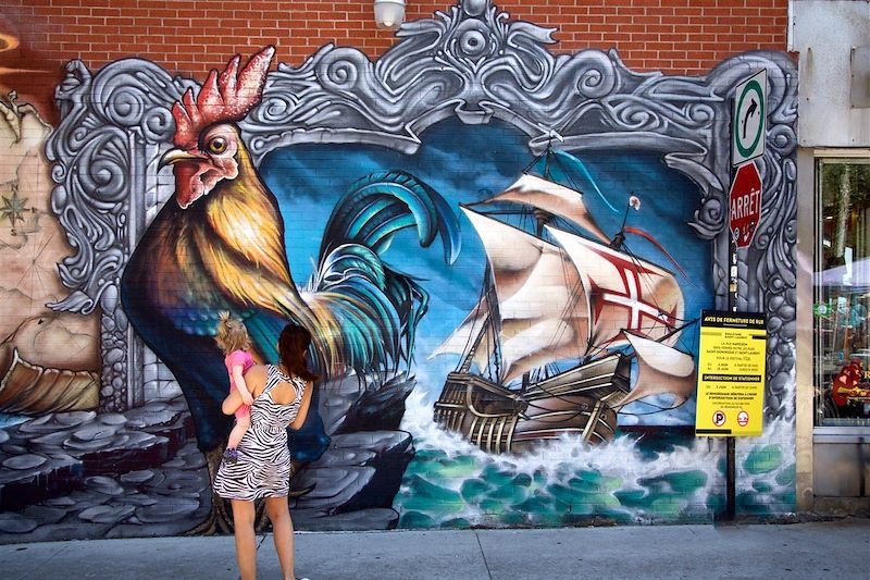 Street art à Montréal - Québec - Canada