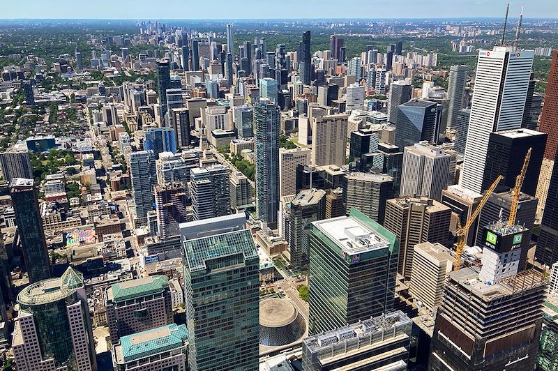 Vue de la tour du CN - Toronto - Ontario - Canada