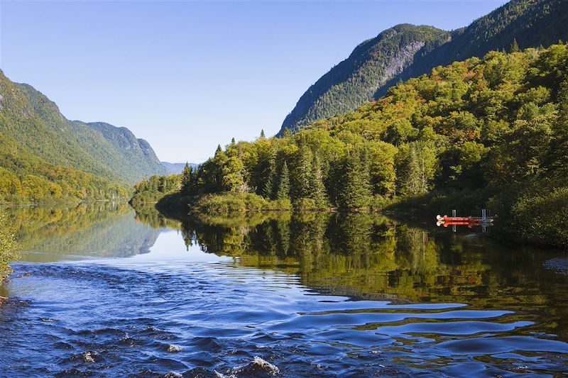 Rivière Jacques-Cartier - Parc national de la Jacques-Cartier - Québec - Canada