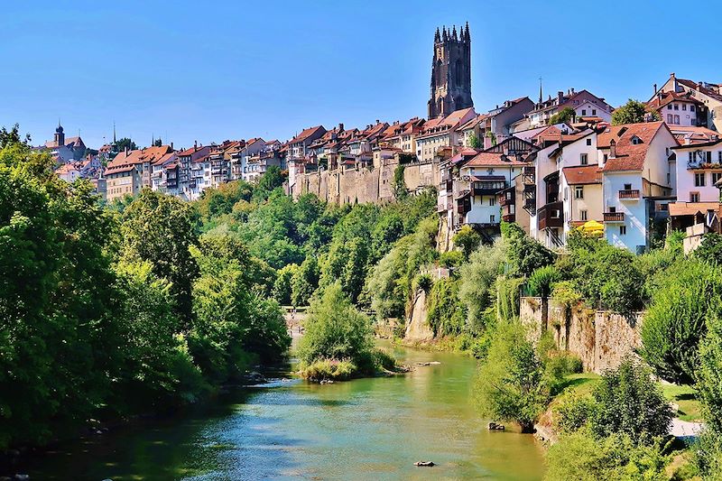 Le Saâne à Fribourg - Suisse