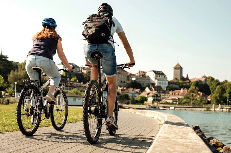 Vélo à Morat - Fribourg - Suisse