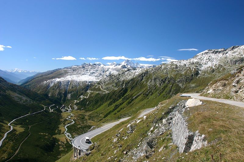Col de la Furka - Vallée de la Reuss - Suisse
