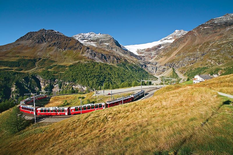 Bernina Express - Alp Grüm - Suisse