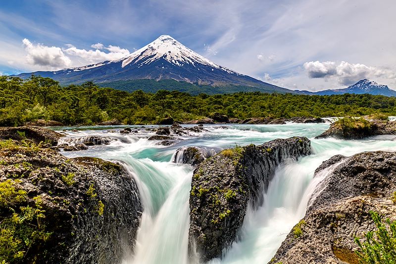 Chutes de Petrohué - Parc national Vicente Pérez Rosales - Chili