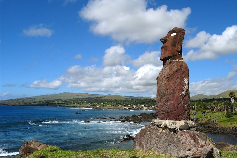 Moaï sur l'île de Pâques - Chili