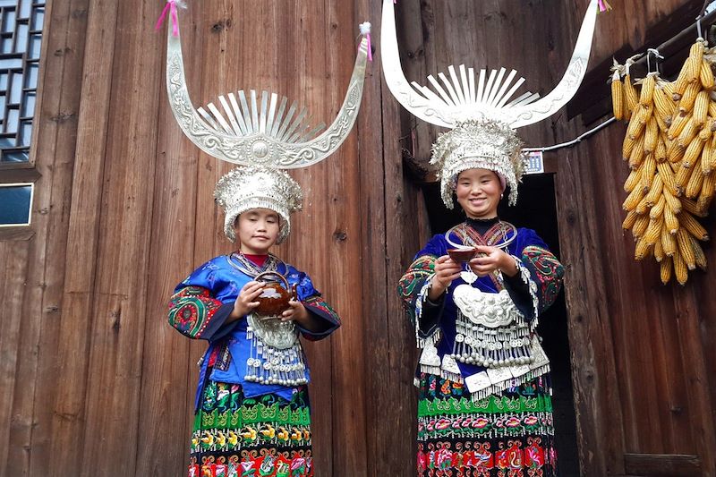 Femme du village Jidao - Chine