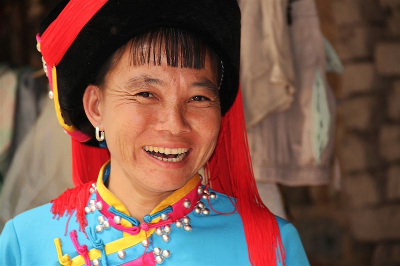 Femme de la communauté Bai - Dali - Yunnan - Chine
