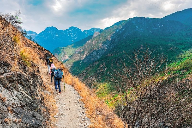Randonnée dans la Gorges du Saut du Tigre - Province de Yunnan - Chine