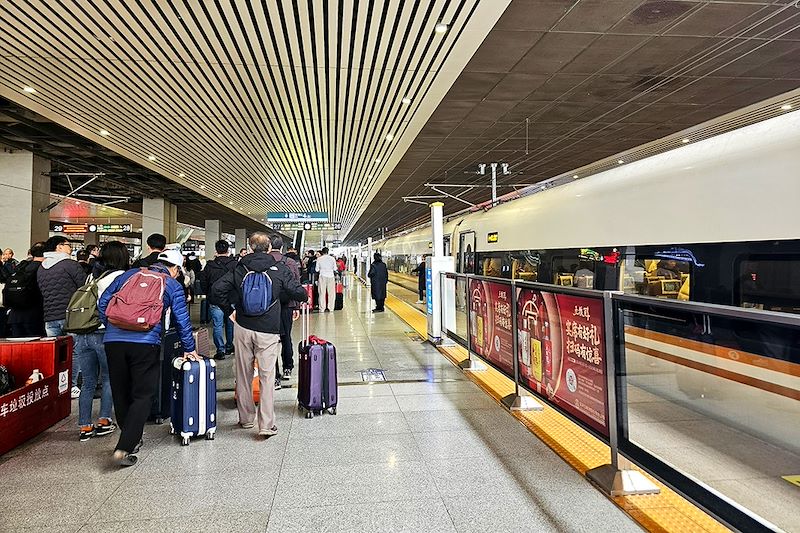 Train en Chine