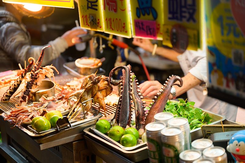 Street food à Hong Kong - Chine