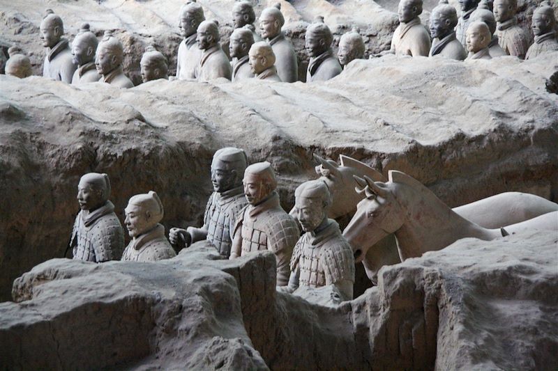 Mausolée de l'empereur Qin - Xi'an - Province de Shaanxi - Chine