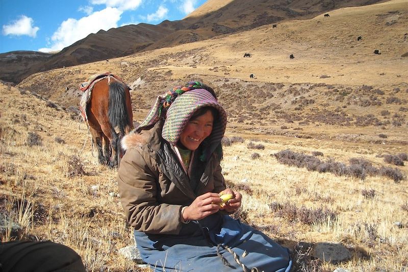 Nomade de Metok Lea - Tibet - Chine