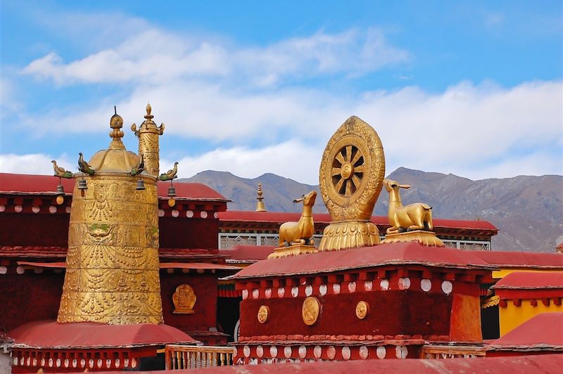 Temple de Jokhang - Lhassa - Tibet - Chine