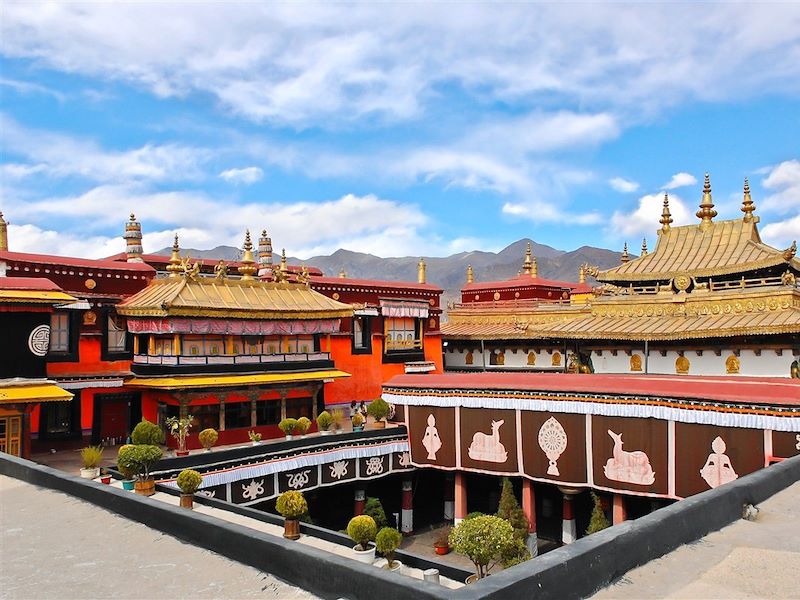 Temple de Jokhang - Lhassa - Tibet - Chine