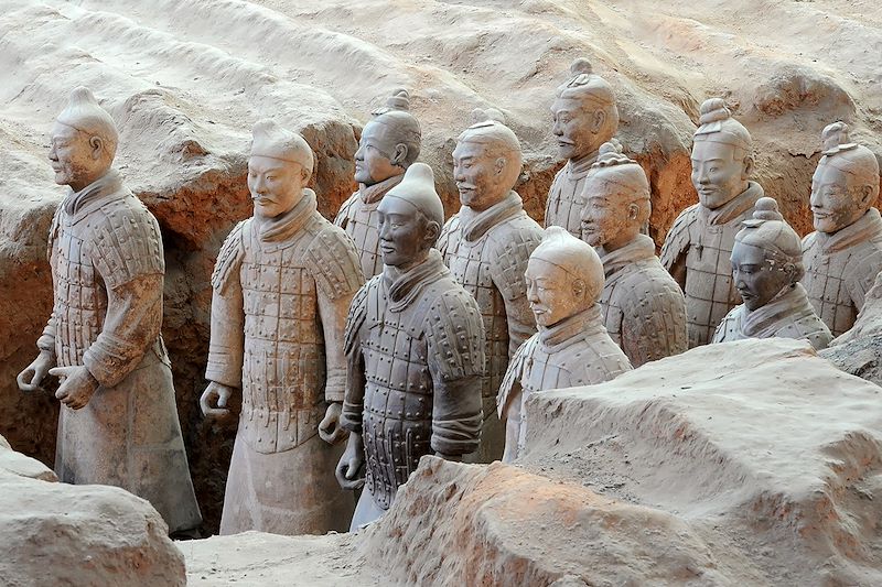 L'armée de terre cuite du mausolée de l'empereur Qin - Xi’an - Province du Shaanxi - Chine