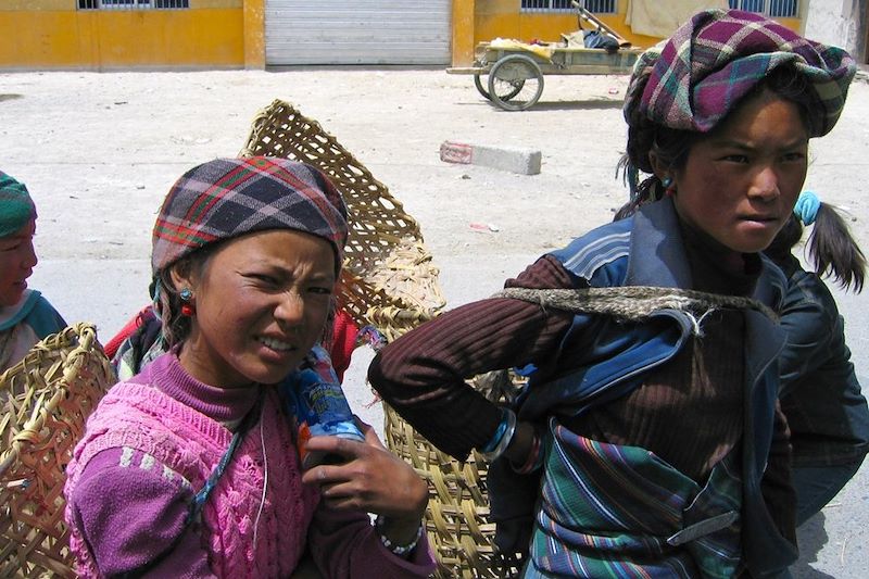 Portrait de femmes - Tibet
