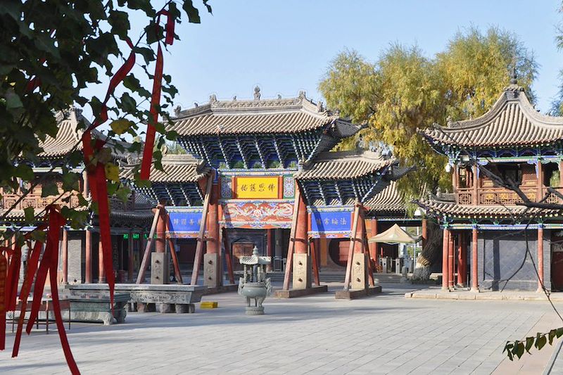 Temple de Dafousi - Zhangye - Province de Gansu - Chine