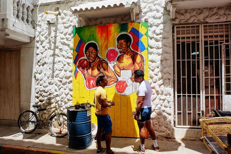 Quartier de Getsemani à Carthagène des Indes - Bolívar - Colombie