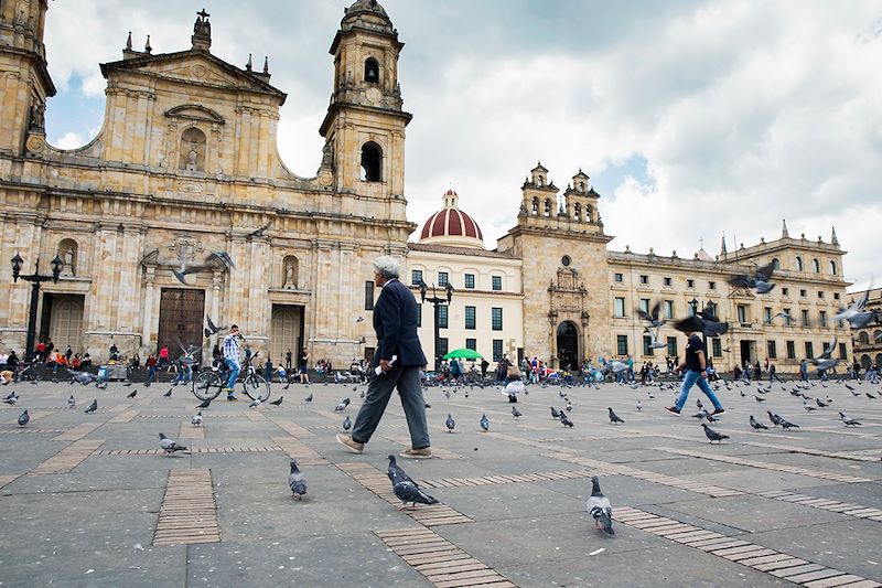 Cathédrale de l'Immaculée-Conception sur la Place Bolívar - Bogota - Colombie