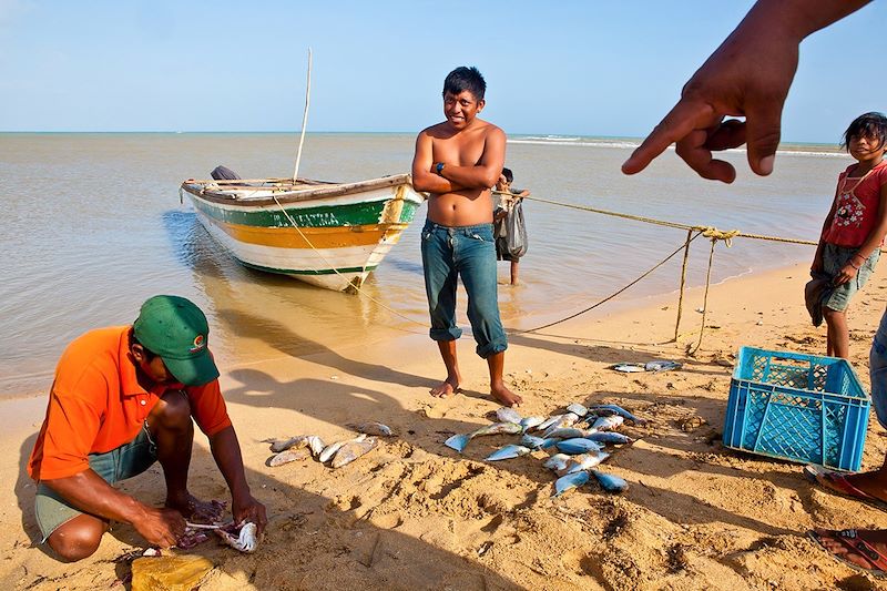 Pêcheurs Wayuu - Département de La Guajira - Colombie