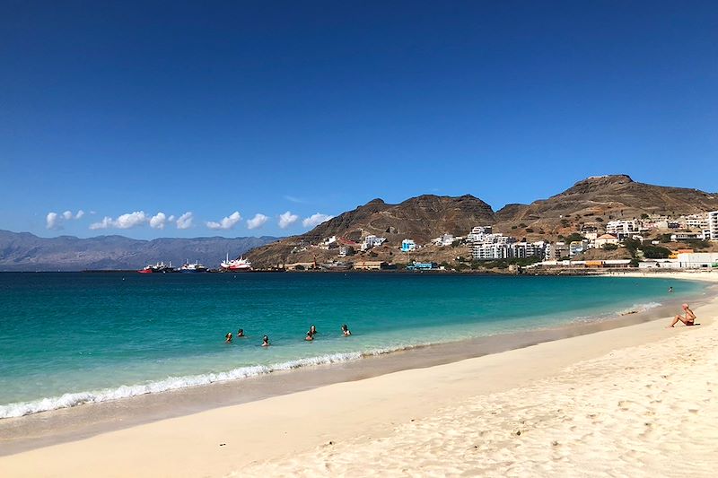 Plage de Laginha à Mindelo - São Vicente - Cap-Vert