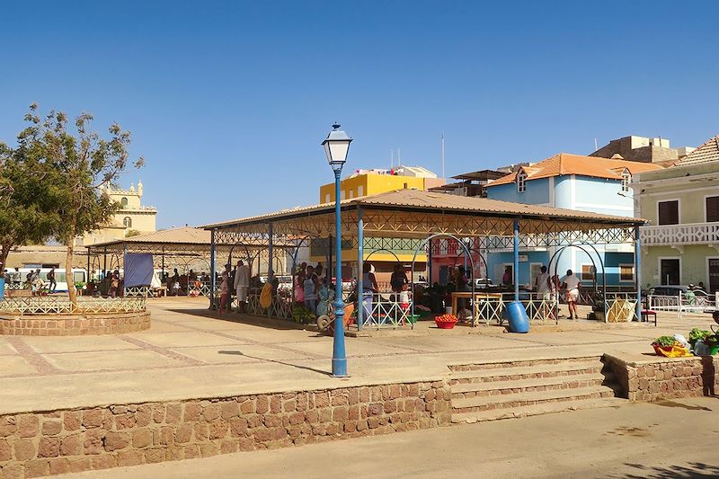 Place du Marché à Mindelo - Sao Vicente - Cap Vert