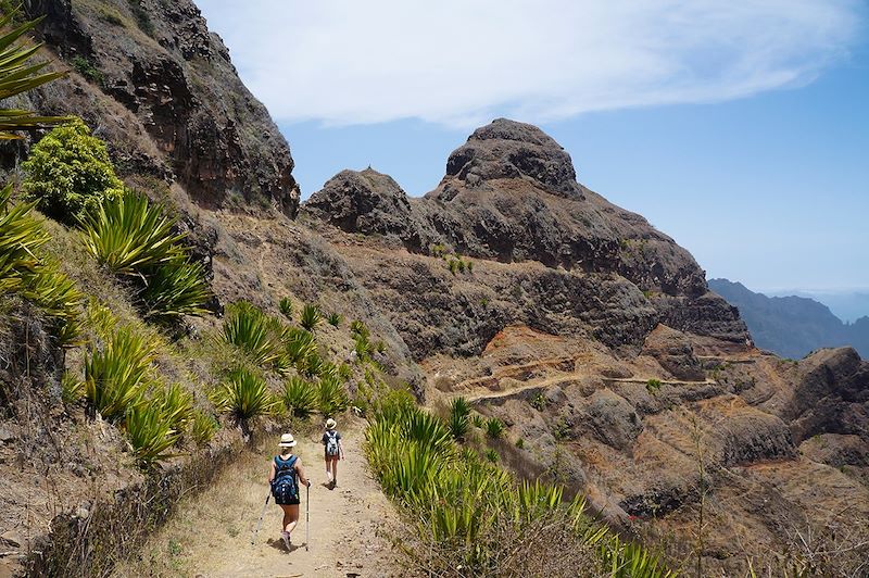 Randonnée au Cap-Vert, sur Santo Antão en liberté avec carnet de route et visite de São Vicente. 