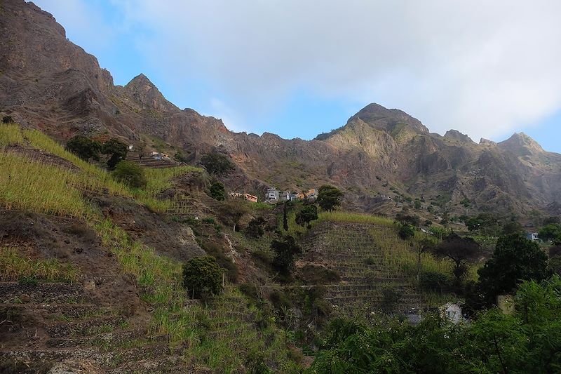Randonnée entre Cha de Pedra et Caibros - Cap Vert