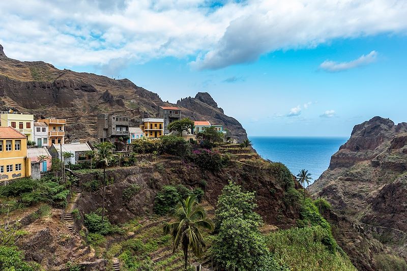 Le village de Fontainhas - Santo Antao - Cap Vert