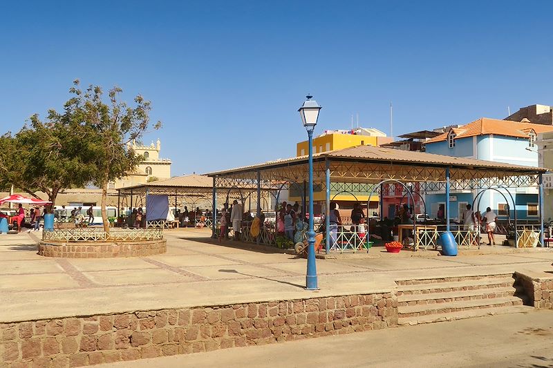 Place du Marché à Mindelo - Sao Vicente - Cap Vert