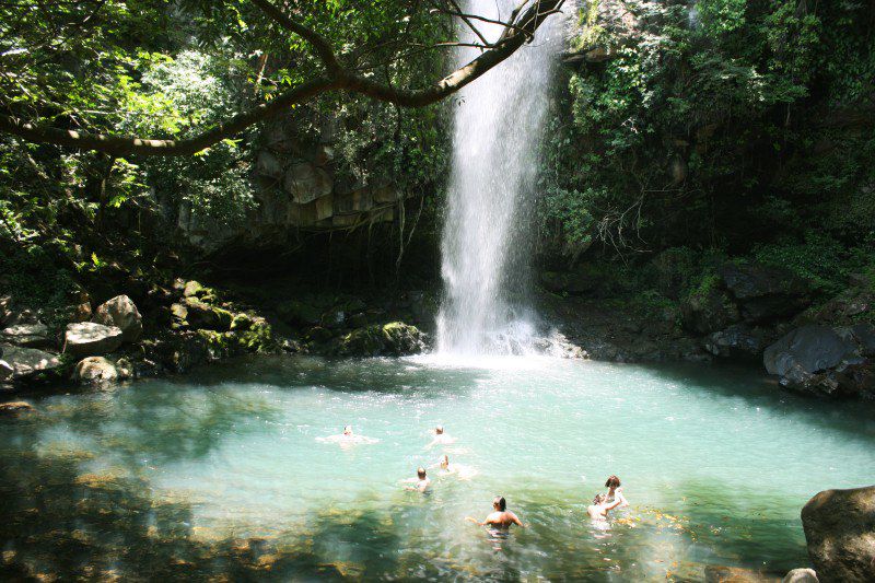 La Cascade du crabe dans le Parc Rincon de la Vieja - Costa Rica