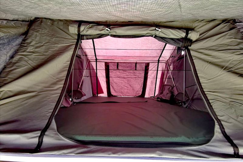 Intérieur de la tente - Costa Rica