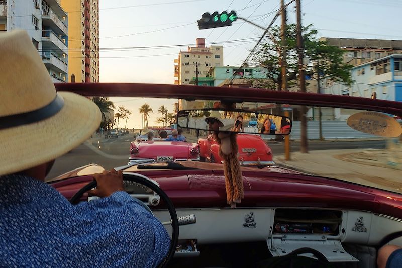 En voiture à La Havane - Cuba