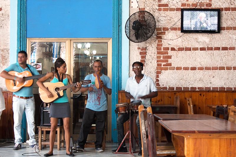 Concert dans un bar de La Havane - Cuba