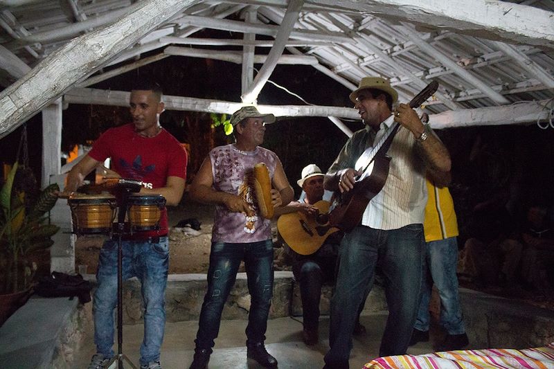 Concert avec les habitants de la communauté de La Picadora - Province de Sancti Spiritus - Cuba