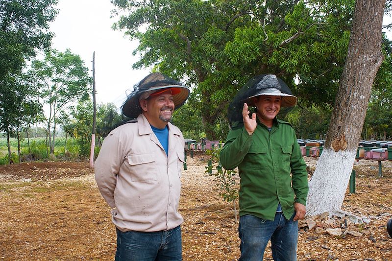 Hugo et Daniel, apiculteurs à La Picadora - Province de Sancti Spiritus - Cuba