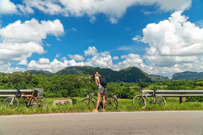 À VTT dans les environs de Viñales - Cuba