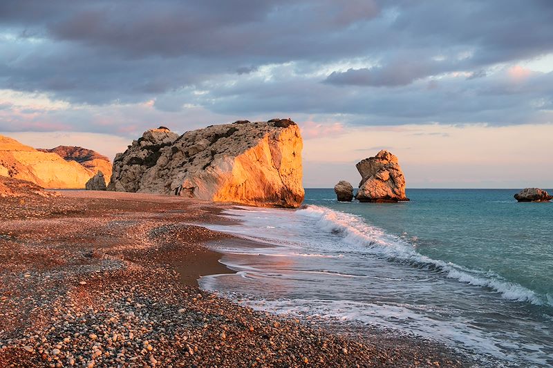 Pétra tou Romioú (Rocher d’Aphrodite) - District de Paphos - Chypre