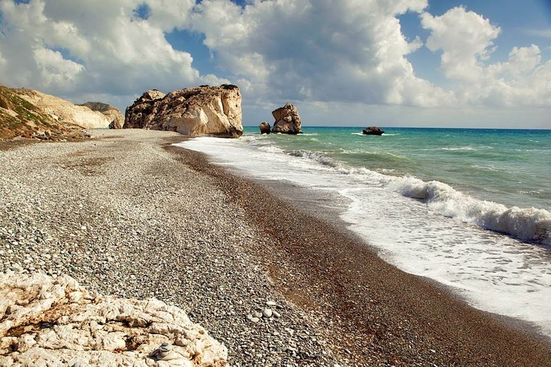 Vue du rocher d'Aphrodite - Paphos - Chypre - Europe
