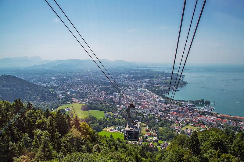 Lac Constance depuis le mont Pfänder - Allemagne