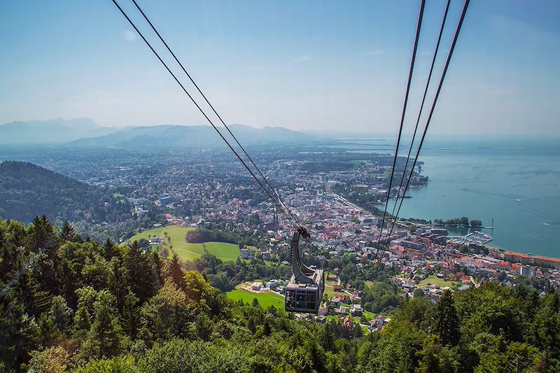 Lac Constance depuis le mont Pfänder - Allemagne