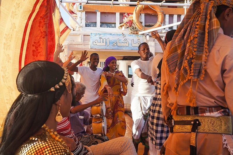 Fête sur un boutre - Djibouti