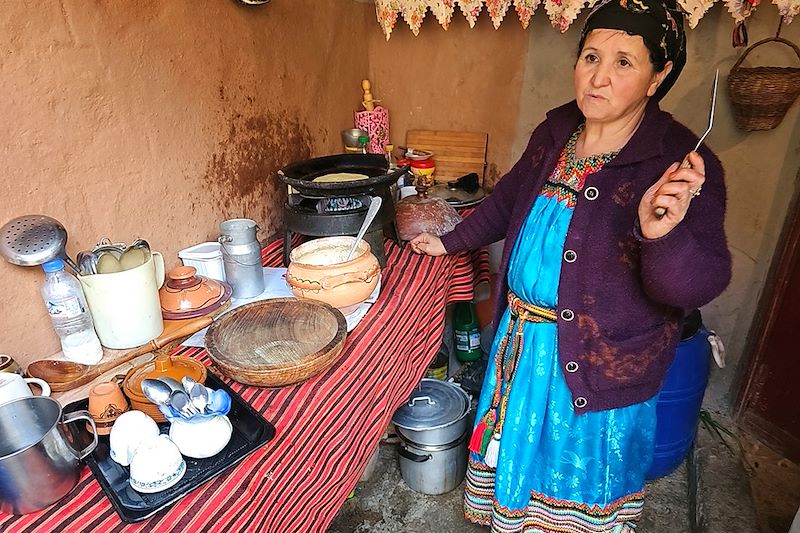 Déjeuner chez l'habitant à Sahel - Kabylie - Algérie