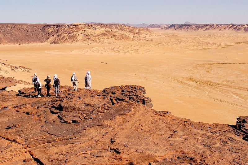 Randonnée dans le massif du Hoggar - Sahara - Algérie