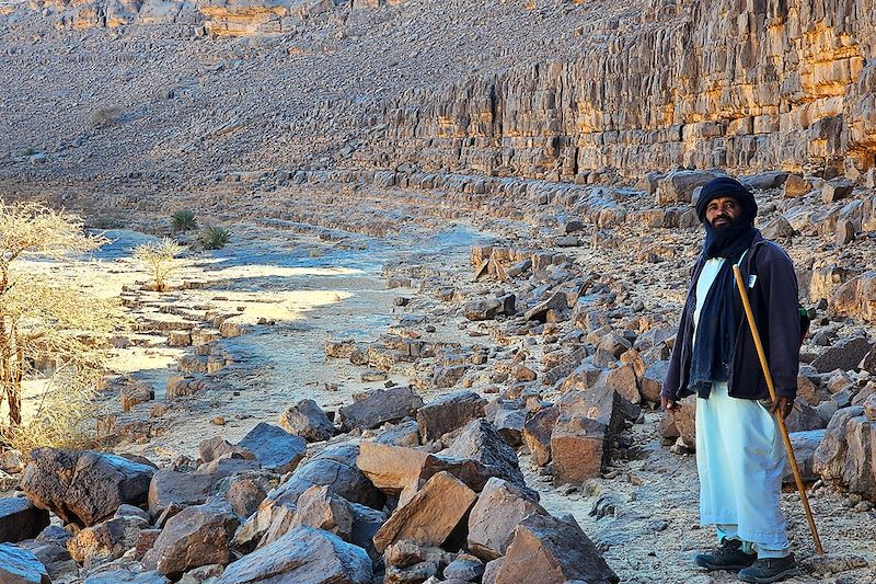 Randonnée entre Ihrir et Idaren - Parc National du Tassili N'Ajjer - Algérie