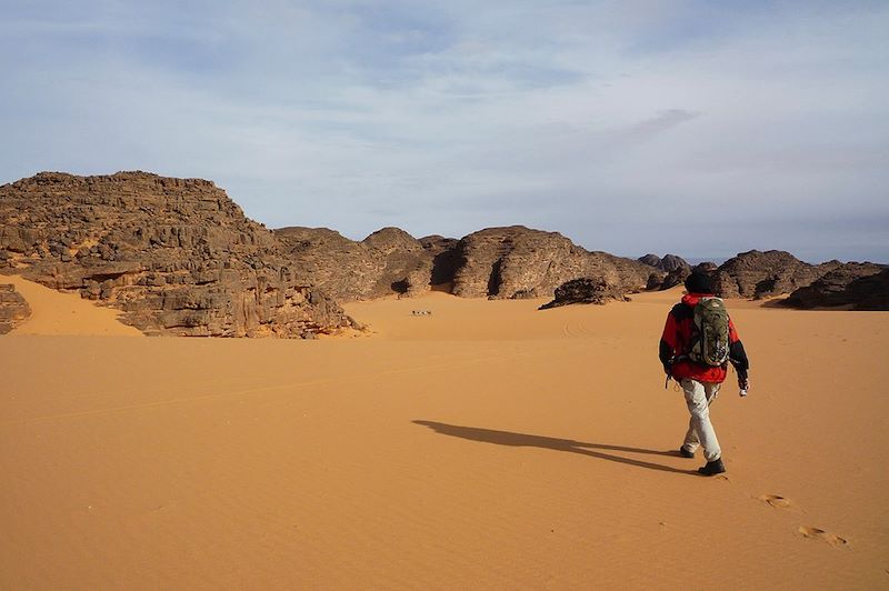 Randonneur - Tarenes - Pré-Tassili - Algérie