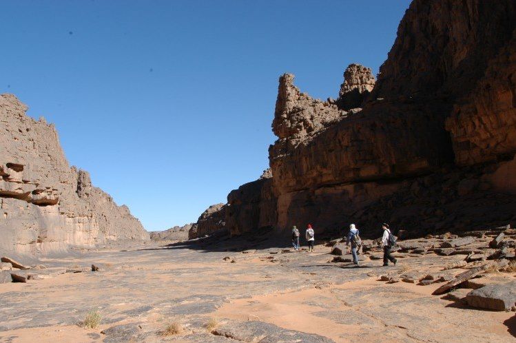 Rando dans le Tassili de l'Immidir