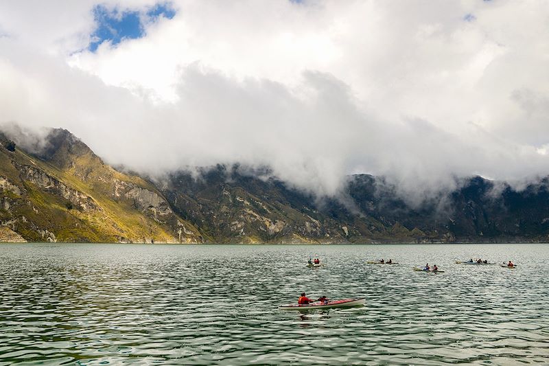 Kayak à Quilotoa - Équateur