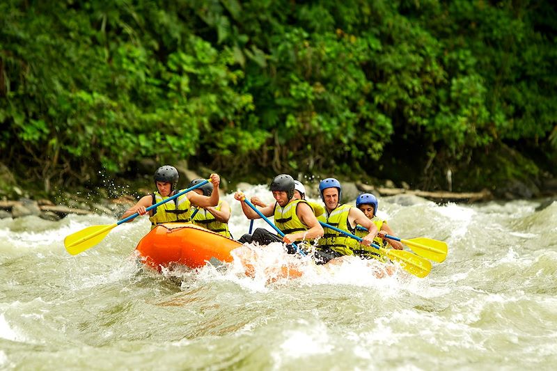 Rafting en Équateur