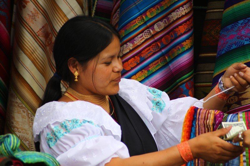 Marché d'Otavalo - Equateur